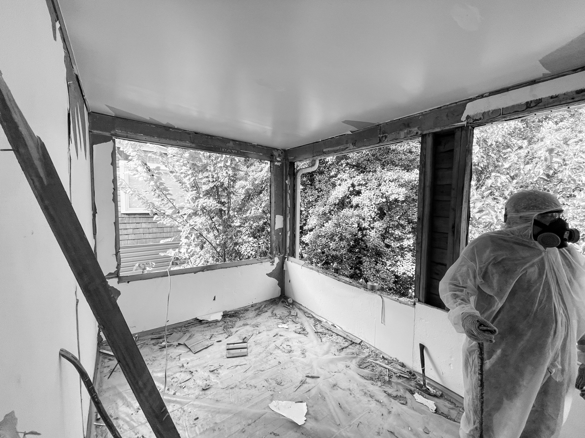 Lead renovation - protective gear